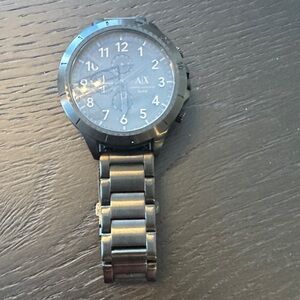 Armani Exchange Dark Gray Metal Watch